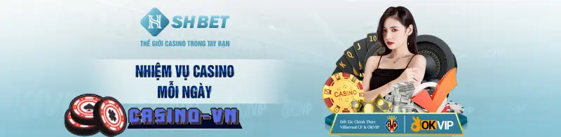 SHbet - Nhà cái casino được đánh giá rất cao